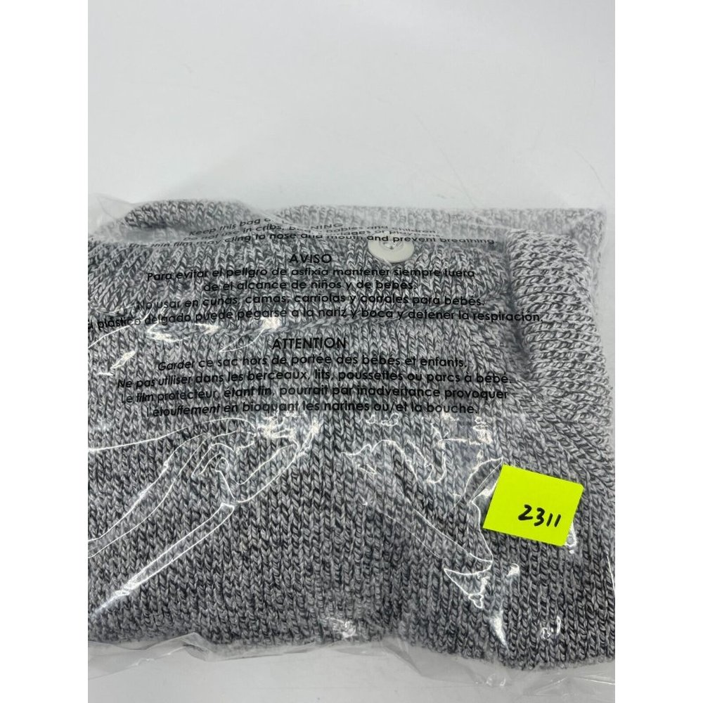 Karen Scott Women's Gray Long Sleeve Collared Knit Sweater Size Medium - Picture 9 of 9